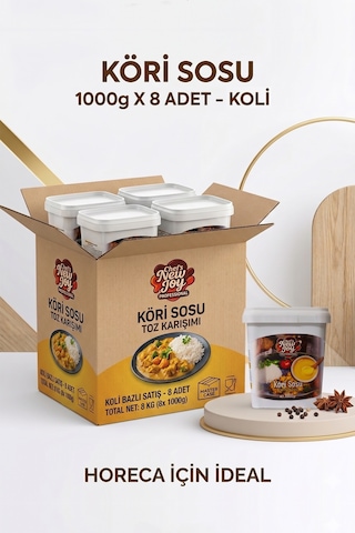 Köri Sosu 1000 G X 8 Adet - 1 Koli Koli Bazlı Avantaj Paketi