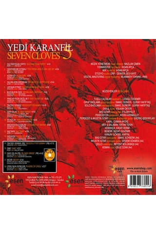 Yedi Karanfil - Seven Cloves 5 Cd