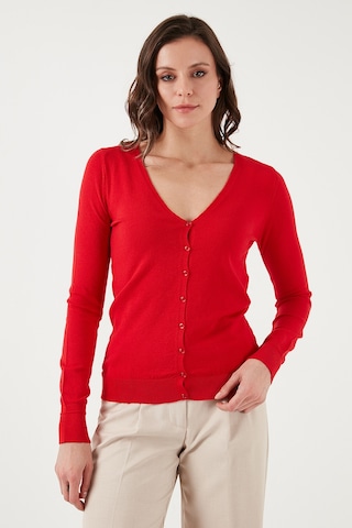 Fashion Friends Bayan Hırka 24k0781k1 Kırmızı Kırmızı