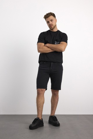 Vigoss 90333-73601 Erkek Denim Regular Fit Mıd Rıse Şort 90333-73601 Blue