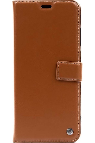 Reeder P13 Blue 2022 Kılıf Zore Kar Deluxe Kapaklı Kılıf Kahverengi