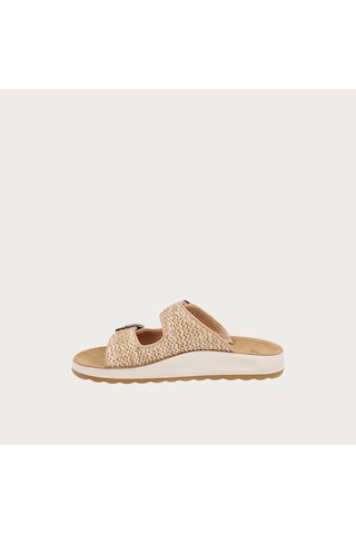 6309-beige Terlik Kadın 77 249 Yc Fly Flot Cloth Bej