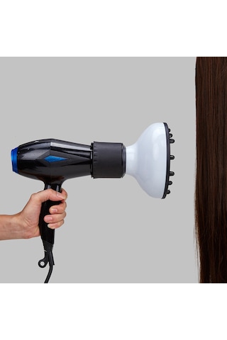 Springsun Evrensel Saç Kurutma Difüzörü - Dalgalı Ve Kıvırcık Saçlar İçin Mükemmel Şekillendirme Aracı