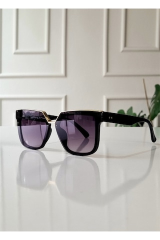 Kelly New Design Black Colored Güneş Gözlüğü Desenli