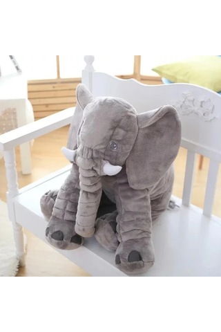 Zyzqstore Fil Peluş Vücut Yastığı Büyük Kanepe Yastık Çok Renkli Fil Yastık Çok Renkli