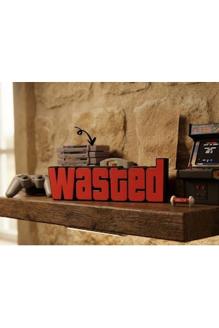 Wasted Oyun Temalı Dekor Diğer