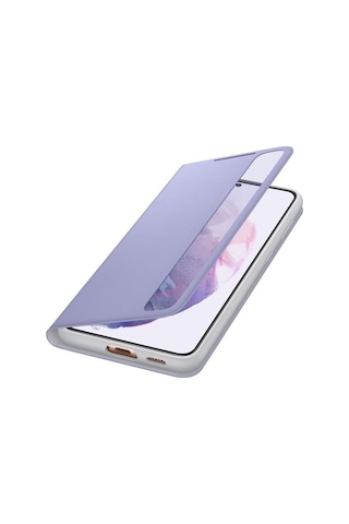 Galaxy S21 Plus İle Uyumlu Smart Clear View Kılıf-mor Ef-zg996cvegtr