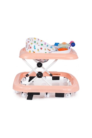 Baby Force Müzikli Işıklı Bebek Yürüteci - Pudra