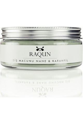 Raqun Bentonit Killi Diş Macunu - Nane & Karanfil - 50 Ml