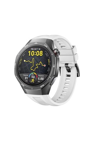 Forzacase Huawei Watch Gt 5 Pro 46mm İle Uyumlu Özel Tasarım Tokalı Silikon Kordon Kayış - Fc1063