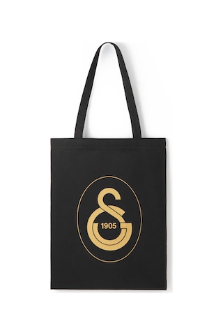 Gsstore Galatasaray Gs Logolu Gabardin Bez Torba Çanta 35 40cm U251332 Siyah