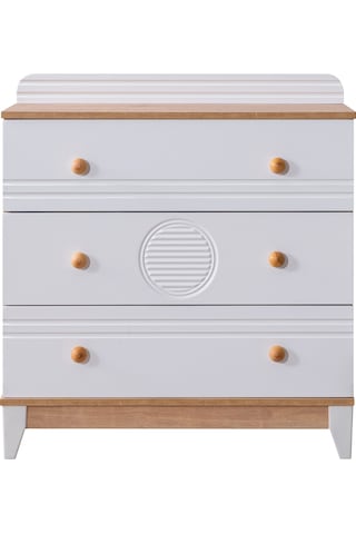 Şifonyer, Alvin 3 Çekmeceli Şifonyer - Ceviz Diğer