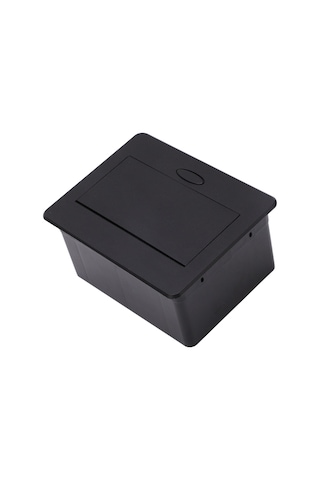 Tenfowee Alüminyum-pc Gizli Masüstü Prizi, 2x Usb 2.1a, Su Ve Toz Koruma, Ateş Direnci, 250v 13a, Ofis/okul/uyumlu