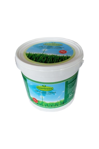 Evergreen Çim Besleme Gübresi 20-5-5 + Me - 10 KG Kova