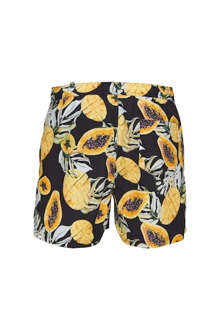 Jack & Jones 12253510 Jpstfiji Deniz Şortu Ly - Siyah 001