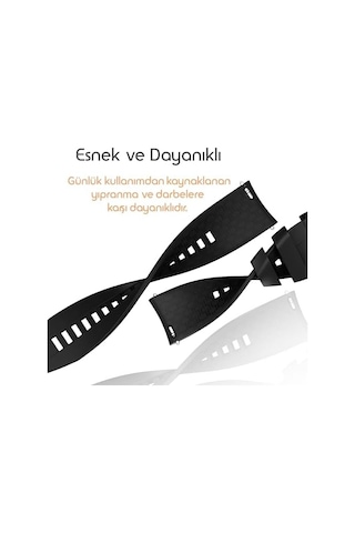 İle Uyumlu 22mm Kordon Gt6/gt6 Pro/gt Runner 2/gt5/5 Pro/gt4/gt3/3 Pro 46mm İçin Yumuşak Silikonlu Gt6 Pro Kordon Yüzeyi Şerit Görünümlü Gt6 46mm Kordonu