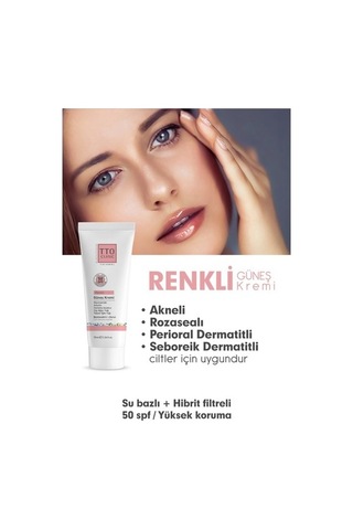 Tto Clinic Renkli Güneş Kremi 70ml