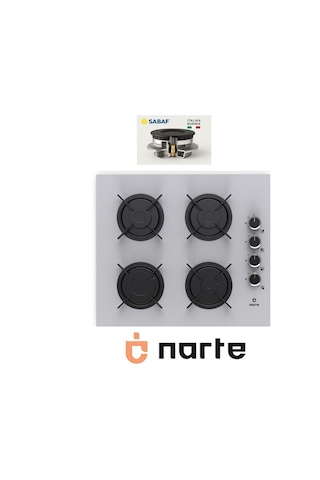 Narte OV401W - CG20060W - H10060WX Yeni Nesil Beyaz Ankastre Set