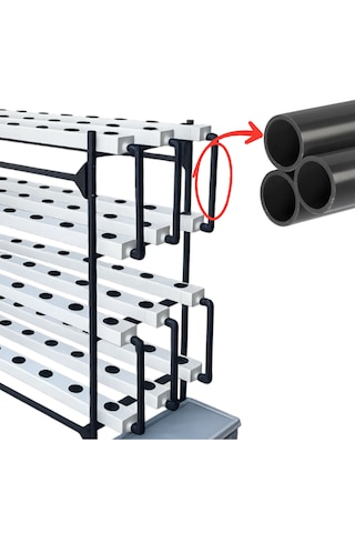 Q25 U-pvc Boru 100 Cm 10 Adet Toplam 10 Metre
