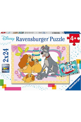 Ravensburger 2x24 Parça Puzzle Wd Favori Hayvanlar Rpk050871