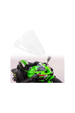 Nayomiglow Motosiklet Aksesuarları Ön Cam Ön Cam Kaplama Rüzgar Deflektörü Kawasaki Ninja Zx6r Nınja Zx-6r Zx 6r 2024,c