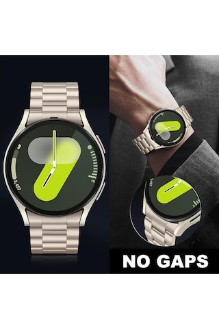 Galaxy Watch 6/5/4 Fe Uyumlu Paslanmaz Çelik Metal Kordon