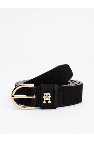 Tommy Hilfiger Tommy Hılfıger Kadın Kemer Aw0aw16838-bds Siyah