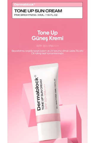 Ton Eşitleyici Ve Aydınlatıcı Kore Güneş Kremi Tone Up Sun Cream Spf 50 + Pa ++++