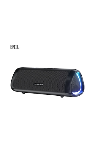 Ximistore9 Siyah 20w Taşınabilir Bluetooth Hoparlör - Ipx6 Su Geçirmez, 12 Saat Çalma Süresi, Renkli Led Işık, Derin Bass, Bt 5.3