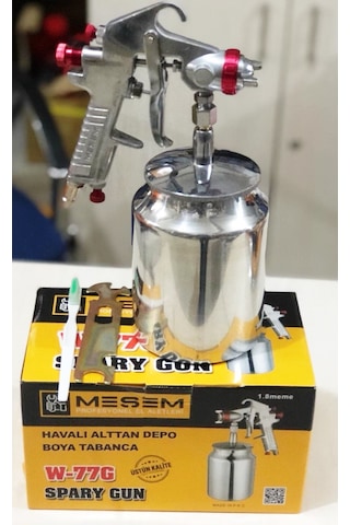 Meşem Havalı Alttan Depolu Boya Tabancası