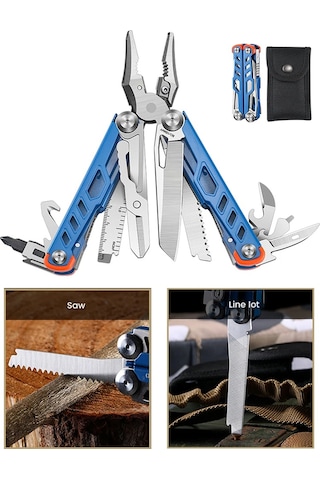 Blue Acil Durum Pensesi 14'ü 1 Arada Çok Amaçlı Alet Çok Amaçlı