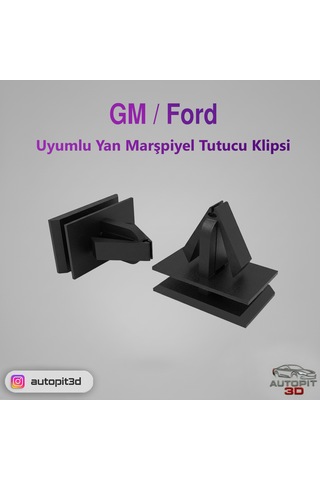 Gm / Ford Uyumlu Yan Marşpiyel Tutucu Klipsi 4 Adet