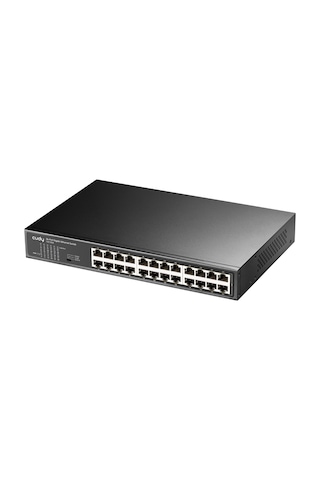 Cudy Switch 24 Port Gs1024 10/100/1000mbps Vlan&extend Mode 11" Rock-mount Çelik Gigabit Ethernet