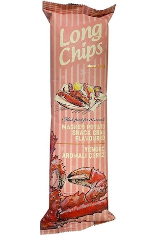 Long Chips Yengeçli Cips 75 Gr