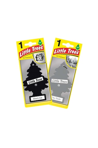 Little Trees Black Ice & City Style Seti