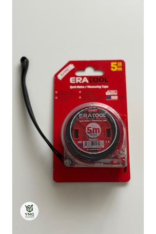 Eratool Şerit Metre Şeffaf 5 Metre 19mm 5 M