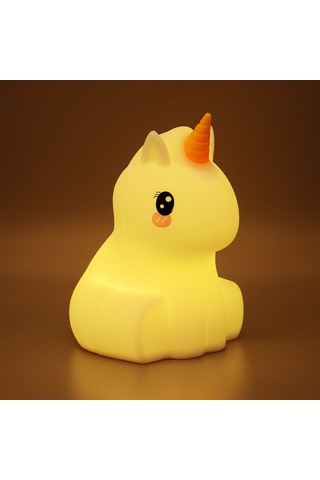 Ruicoo Şık Ve Dayanıklı Silikon Gece Lambı - Rahat Uyku Ve Çalışma Işığı Beyaz