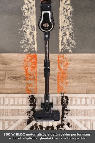 Karaca Power UP Pro Şarjlı Dikey Süpürge