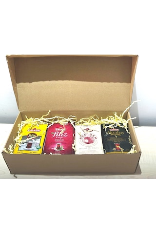 Çaykur Hediyelik Çay Seti 4 x 200 G