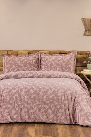 Elart Stella Comfort Uyku Seti Yatak Örtüsü Çift Kişilik 3 Parça 220x240 Cm Pudra Pudra