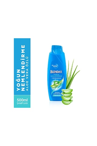 Yoğun Nemlendirme Aloe Vera Özlü Şampuan, 500 Ml