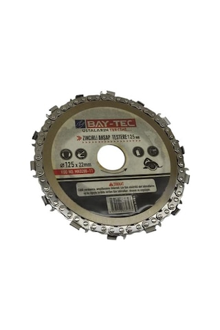 Bay-tec Zincirli Ahşap Testere 125x22 Mm Mk0286-11