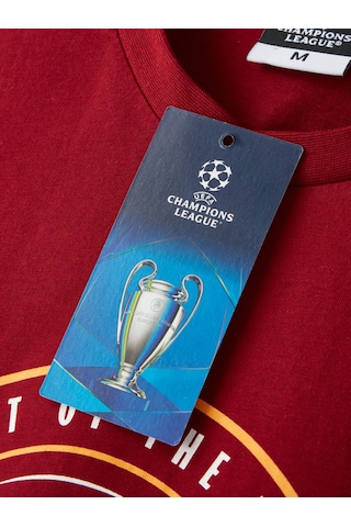 Gsstore Galatasaray Ucl Erkek T-shirt E252217 Bordo