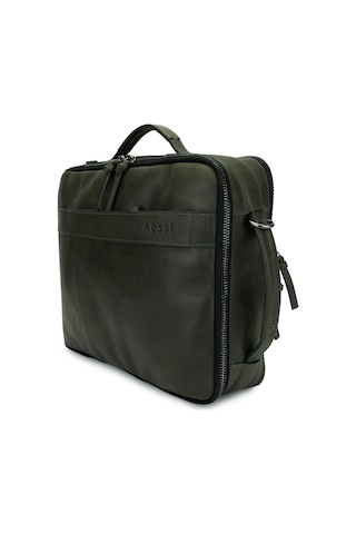 Bruno Shoes Bruno Rossi Bag Erkek Hakiki Deri Yeşil Sırt Çantası 1048 331 Erk Canta Sk24-25 Verde Yeşil