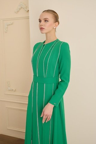 Senna Tease Dress Yeşil Yeşil