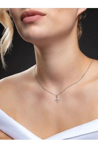 925 Lıght Uçak Şeklinde Gümüş Kolye 91251174