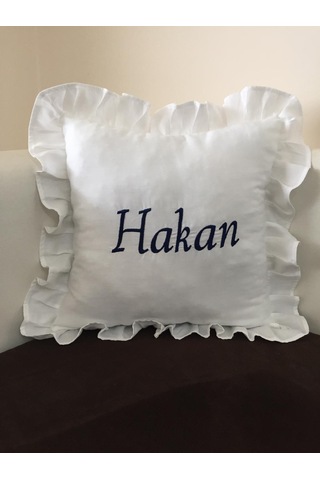 İsme Özel Nakışlı Bebek Takı Yastığı, Nakışlı Yastık
