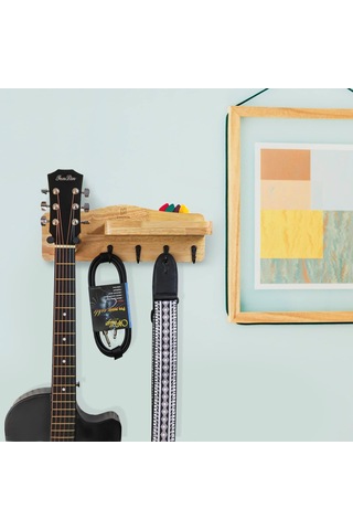 Midex Gp-30 Gitar Standı Sehpası Duvar Askısı Ahşap Şık Kaliteli