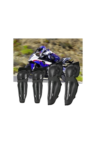 Dinosaurs Motosiklet Aults Yarış Motokros Diz Pedleri Koruyucu Yeşil