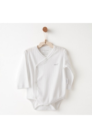 Andywawa Bebek Zıbın Body Ac26583 Beyaz Andywawa Bebek Zıbın Body Ac26583 Beyaz